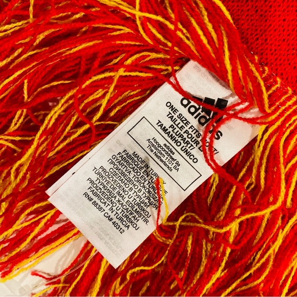 Adidas Manchester United Scarf MUFC Soccer Football England Premier League OS - Picture 10 of 16